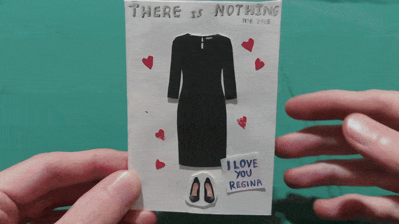 Dettaglio orizzontale dalla zine Blue Shades